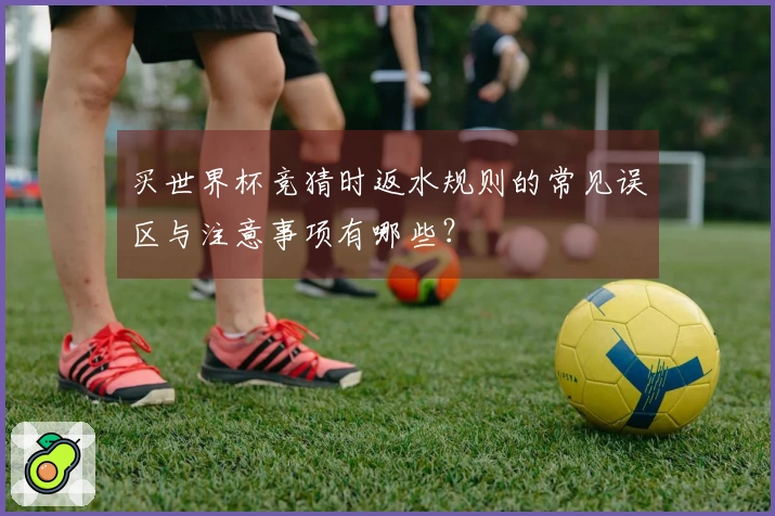 买世界杯竞猜时返水规则的常见误区与注意事项有哪些？