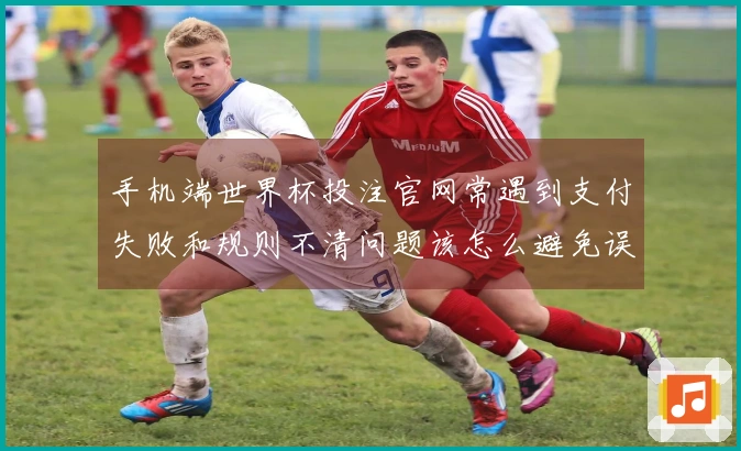 手机端世界杯投注官网常遇到支付失败和规则不清问题该怎么避免误区